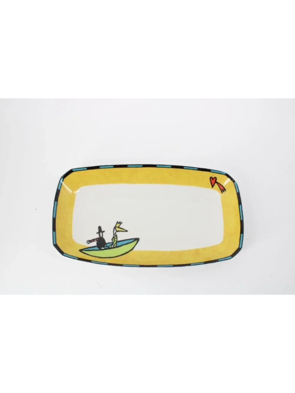 Rosenthal Flash Love Story Dorothy Hagner Trinket Tray Vintage 94569